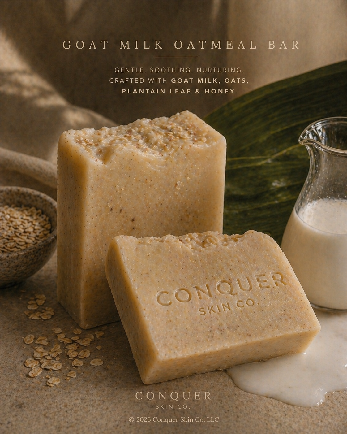GOAT MILK OATMEAL BAR